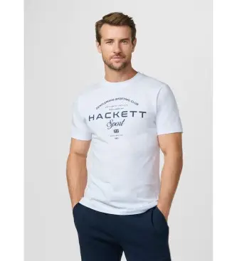 Hackett London T-shirt Uomo Bianco 4208593