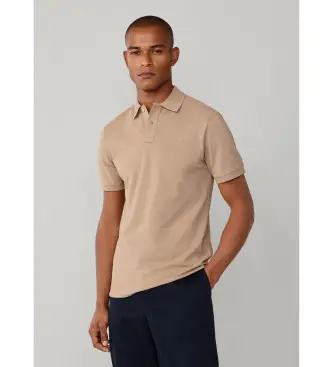 Hackett London Polo Uomo Beige 4208587