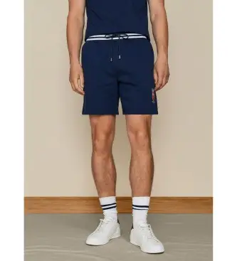 per uomo HM5800144 Pantaloncini corti in spugna blu navy (XXL), Casual, Cotone