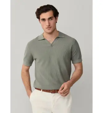 per uomo HM7000180 Polo a maniche corte in maglia Green Riviera (XXL), Casual, Verde, Cotone, Manica corta