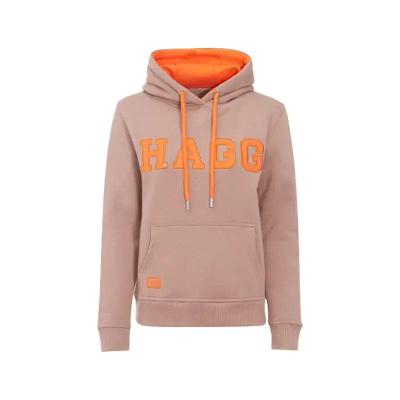 Hagg Felpa da donna con cappuccio