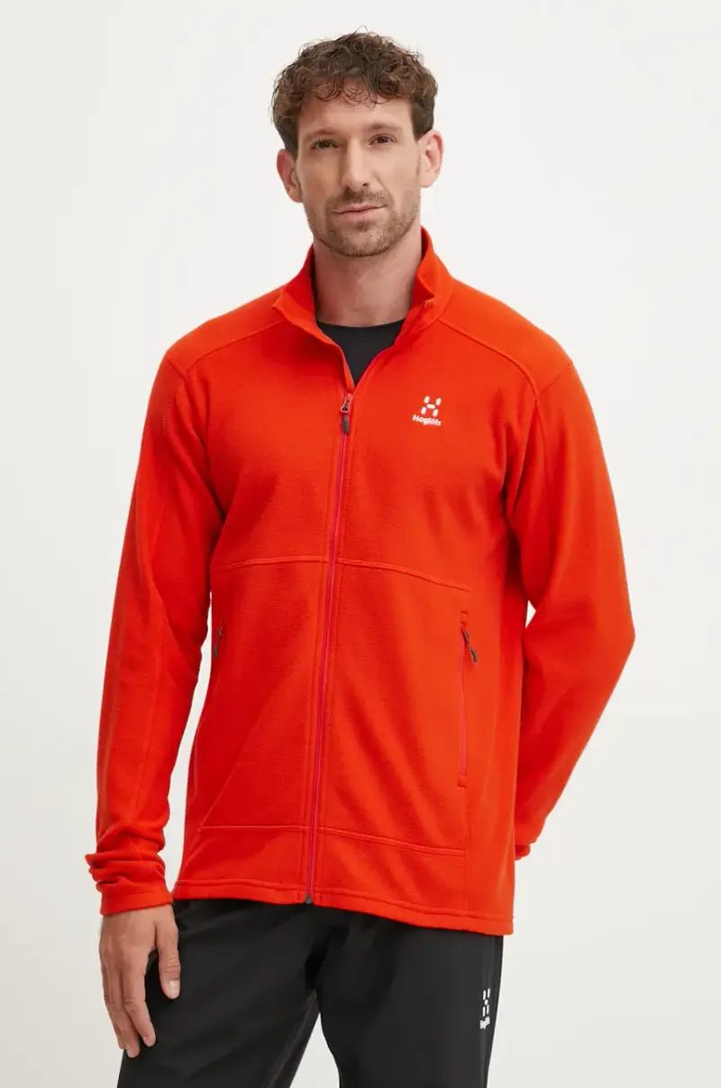 Haglöfs felpa da sport Buteo colore arancione 605073