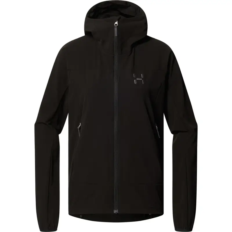 HAGLOFS Rosson Softshell Hood W - giacca softshell - donna Black