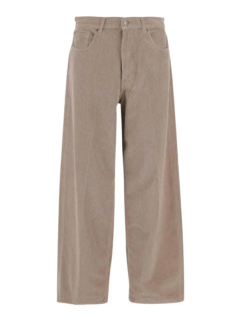 Haikure Pantaloni in velluto Bethany Grigio