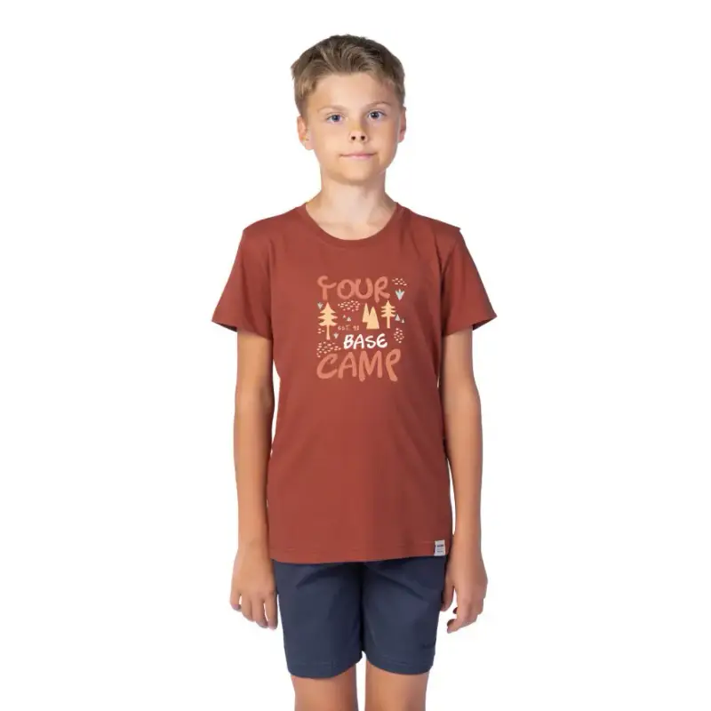 Hannah T-shirt per bambini Randy II Marron