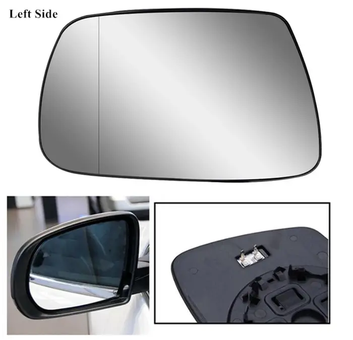 Vetro Specchietto Laterale Sinistro Riscaldato Per Jeep Grand Cherokee 2005-2010 LH # 5142875AA