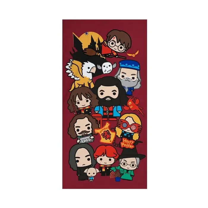 Asciugamano e guanto esfoliante Harry Potter AG1968 Multicolore
