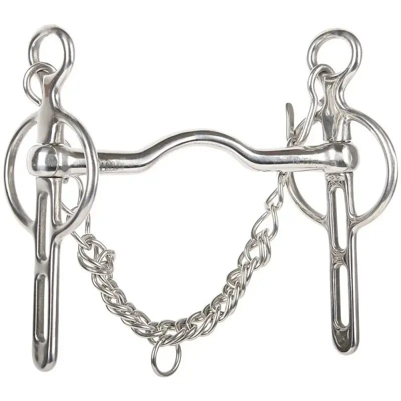 Harry s Horse Ganascia Liverpool pour cheval passage de langue avec 2 passants