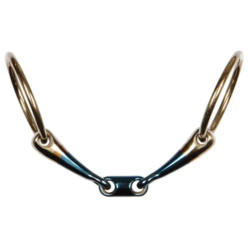Harry s Horse Morso a doppio anello per cavalli con canne grandi Sweet Iron