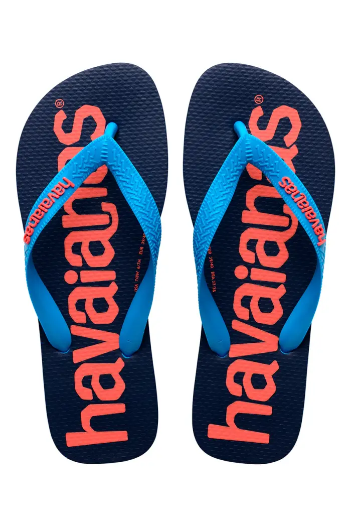 HAVAIANAS Ciabatte Infradito Top Logomania Turchese [TURCHESE]