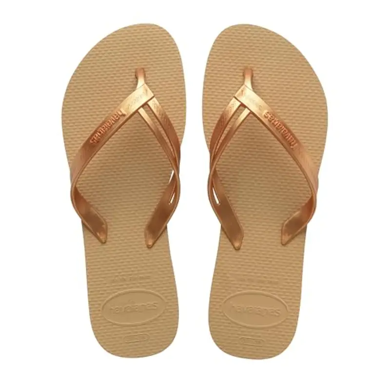 Havaianas Elegance, Infradito Eleganti, Durevoli e Confortevoli con Cinturini alla Moda e Suola Antiscivolo, Donna