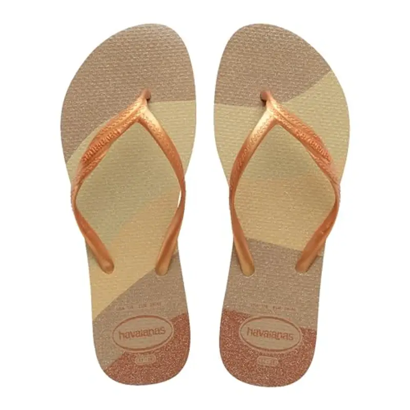 Havaianas Fantasia Gloss, Infradito Da Donna Comode, Minimaliste E Versatili Con Tocchi Brillanti