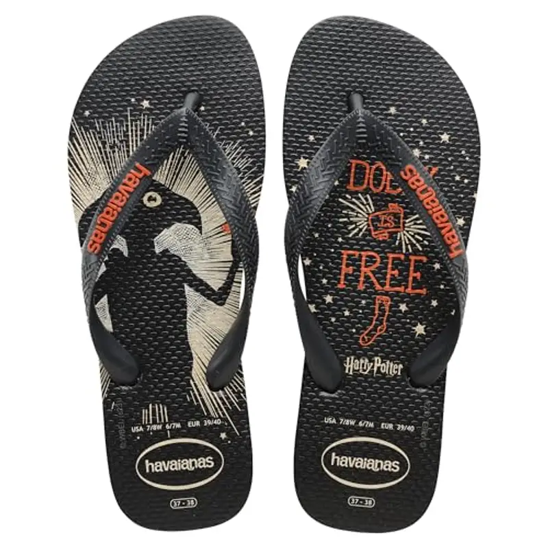 Havaianas Harry Potter, Infradito Comode, Resistenti E Leggere, Suola Con Elementi Iconici, Unisex Adulti