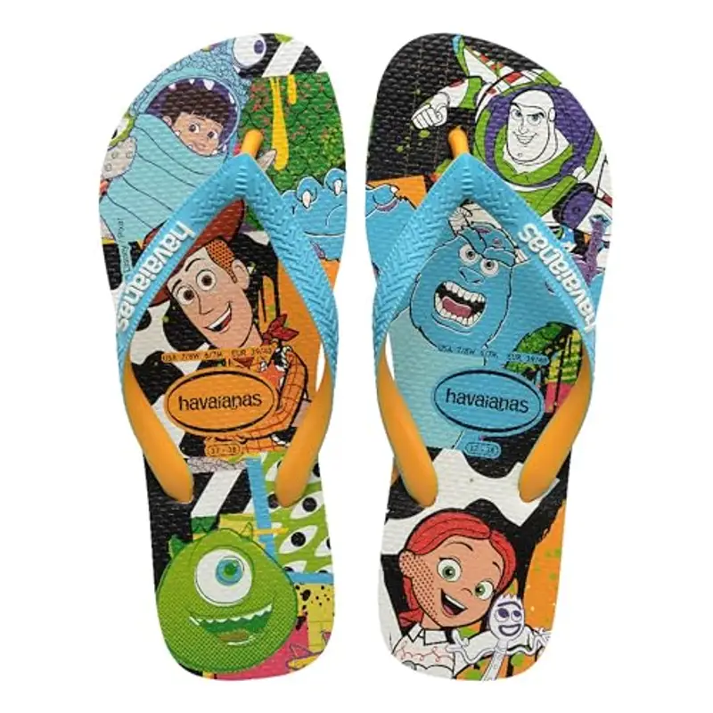 Havaianas Infradito Disney Eleganti, Comode, Leggere E Resistenti, Disegni Disney E Pixar, Cinturini Larghi, Unisex Adulti