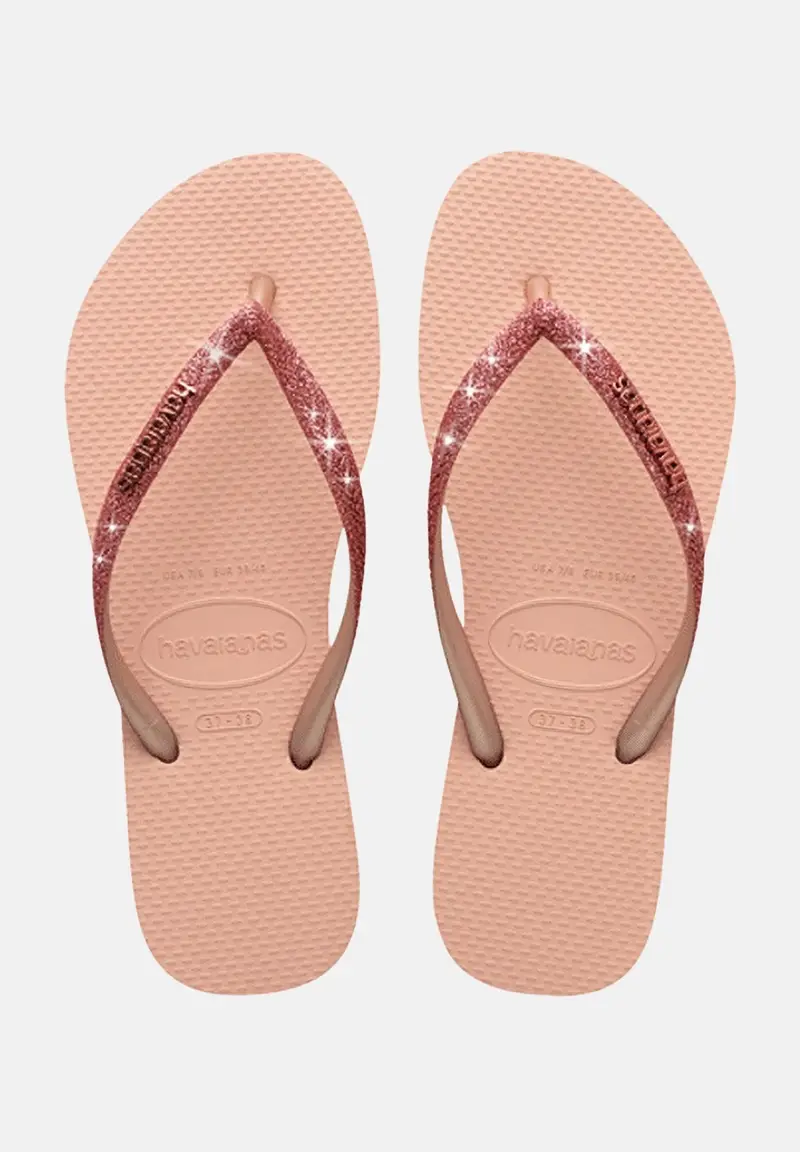 Havaianas Infradito Slim Glitter II rosa da donna