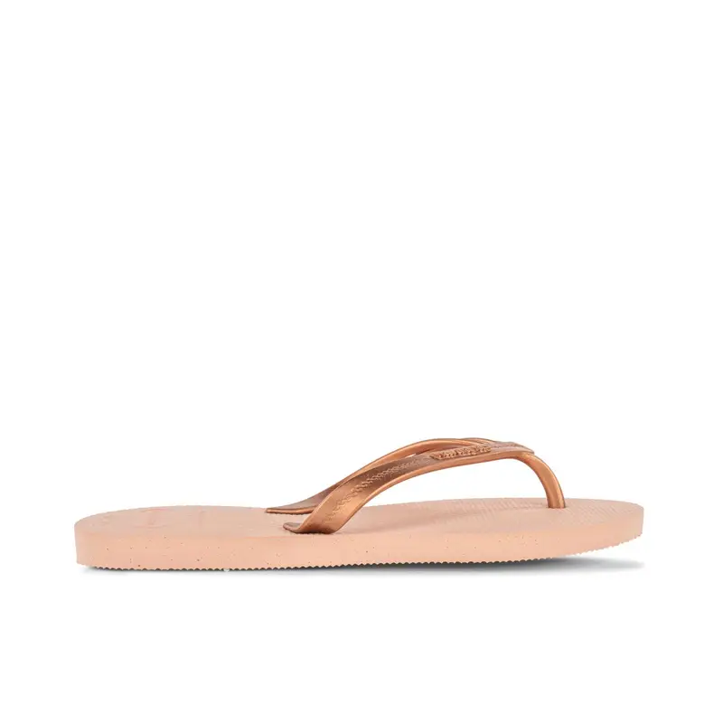 HAVAIANAS Infradito rosa e bronzo da mare da donna in gomma