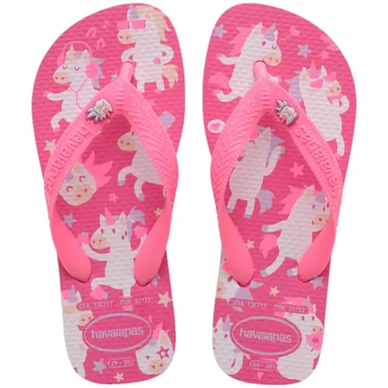 Havaianas Kids Fantasy, Infradito Bambine, Pink Flux