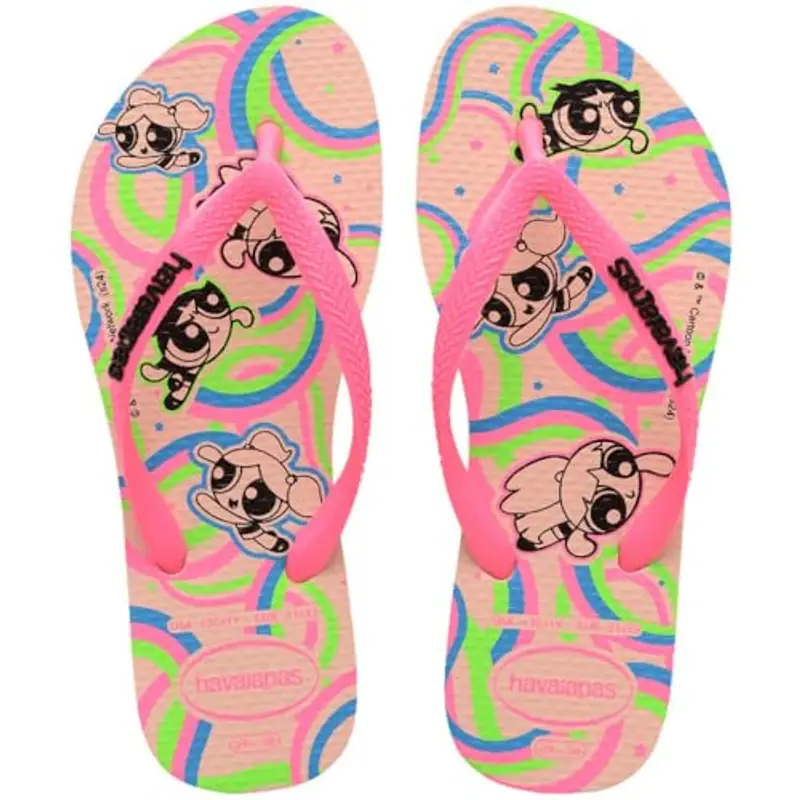 Havaianas Kids Slim Powerpuff Girls, Infradito Bambine, Ballet Rose