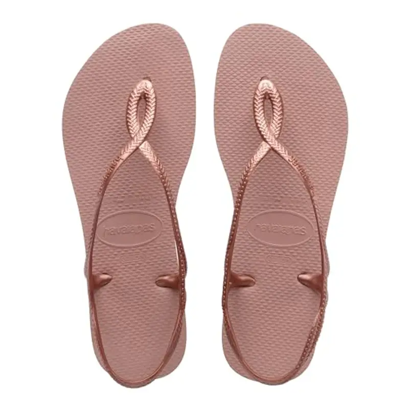 Havaianas Luna, Infradito Donna, Crocus Rose, 37/38 EU
