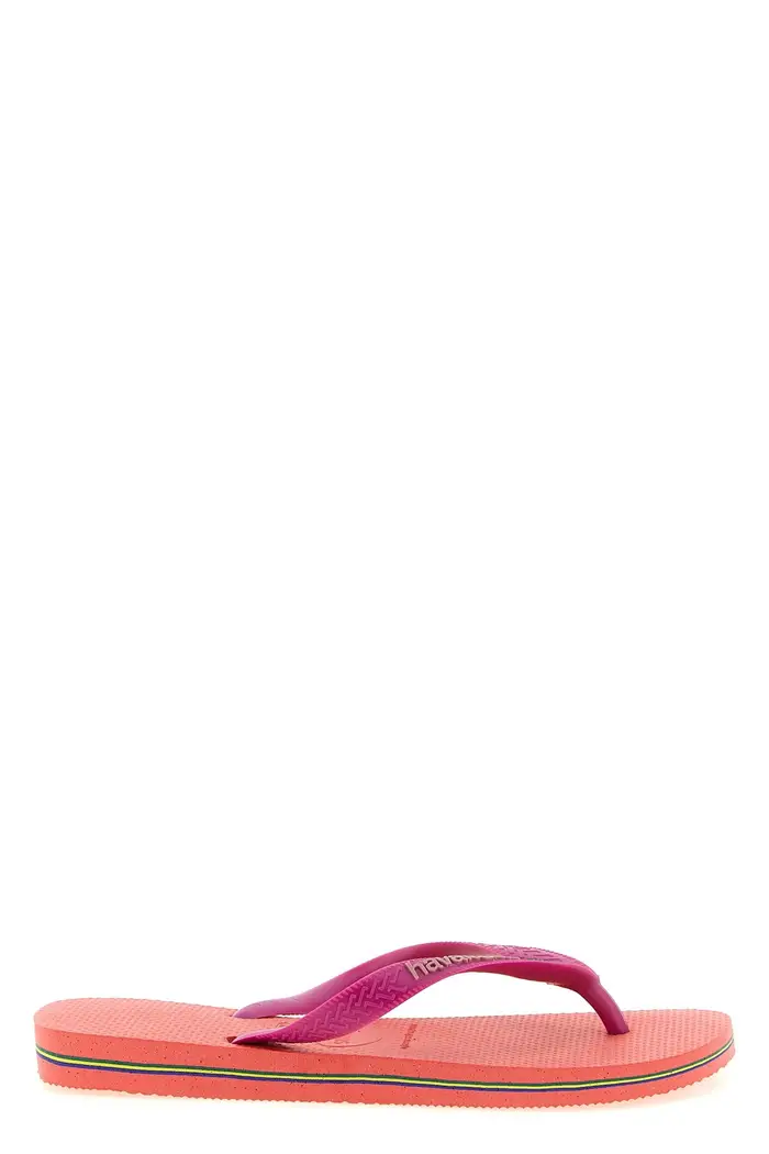 HAVAIANAS Sandalo Brasil Logo Fuxia