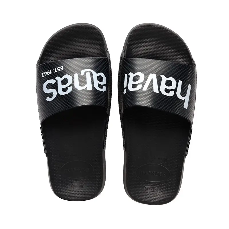 Havaianas Slide Classic Nero - Ciabatte Mare Uomo BRASIL 39/40 - EUR