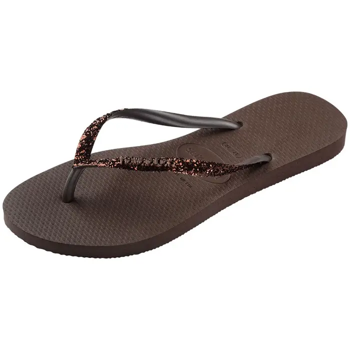Slim Glitter 2 Moro - Infradito Mare Donna BRASIL - EUR Marrone