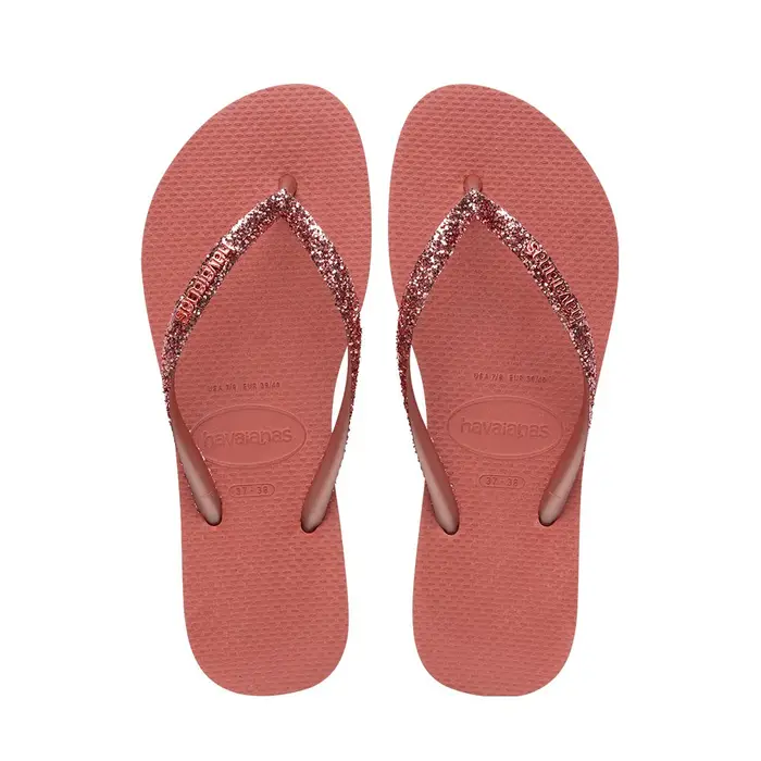 Slim Glitter 2 Rosa - Infradito Mare Donna BRASIL - EUR