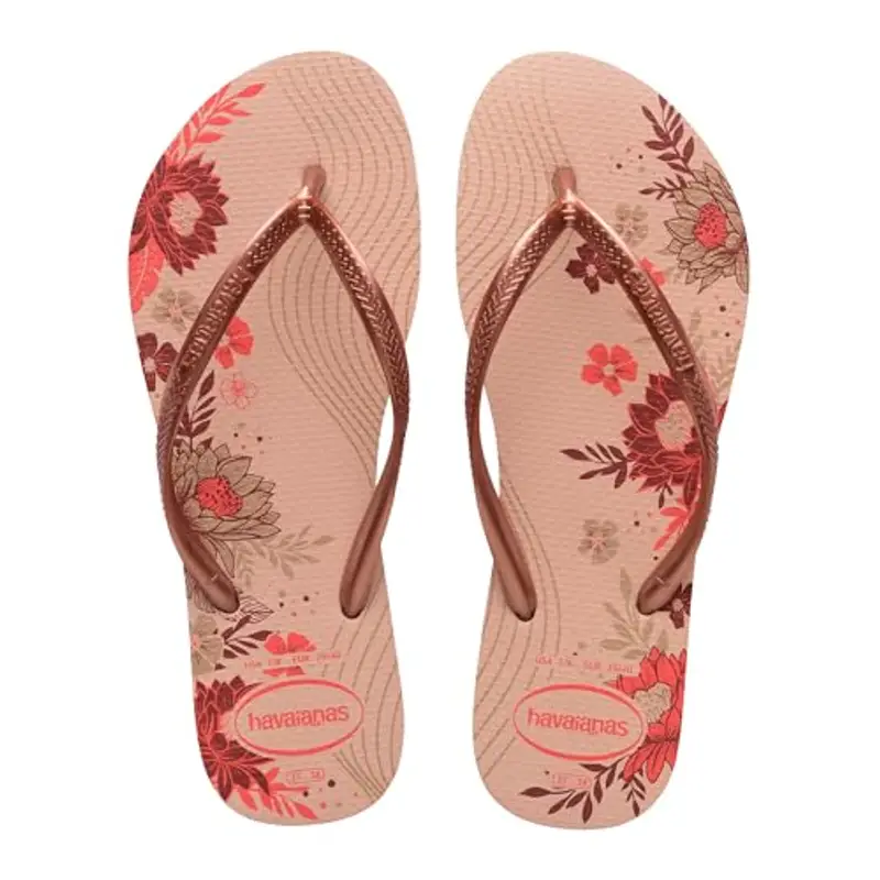 Havaianas Slim Organic, Infradito da Donna Eleganti, Resistenti e Versatili con Suola Antiscivolo, Donna