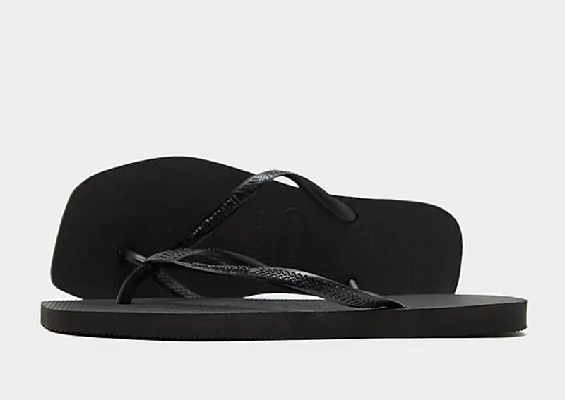 Havaianas Slim Square Flip Flops Women's, Nero