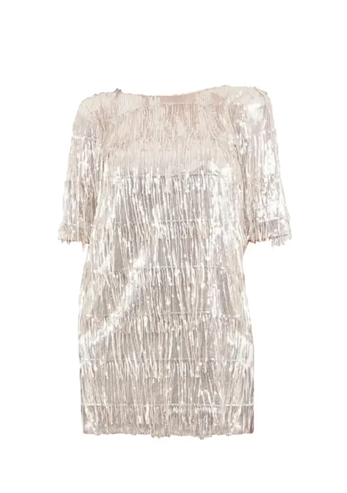 Haveone Abito Donna Champagne