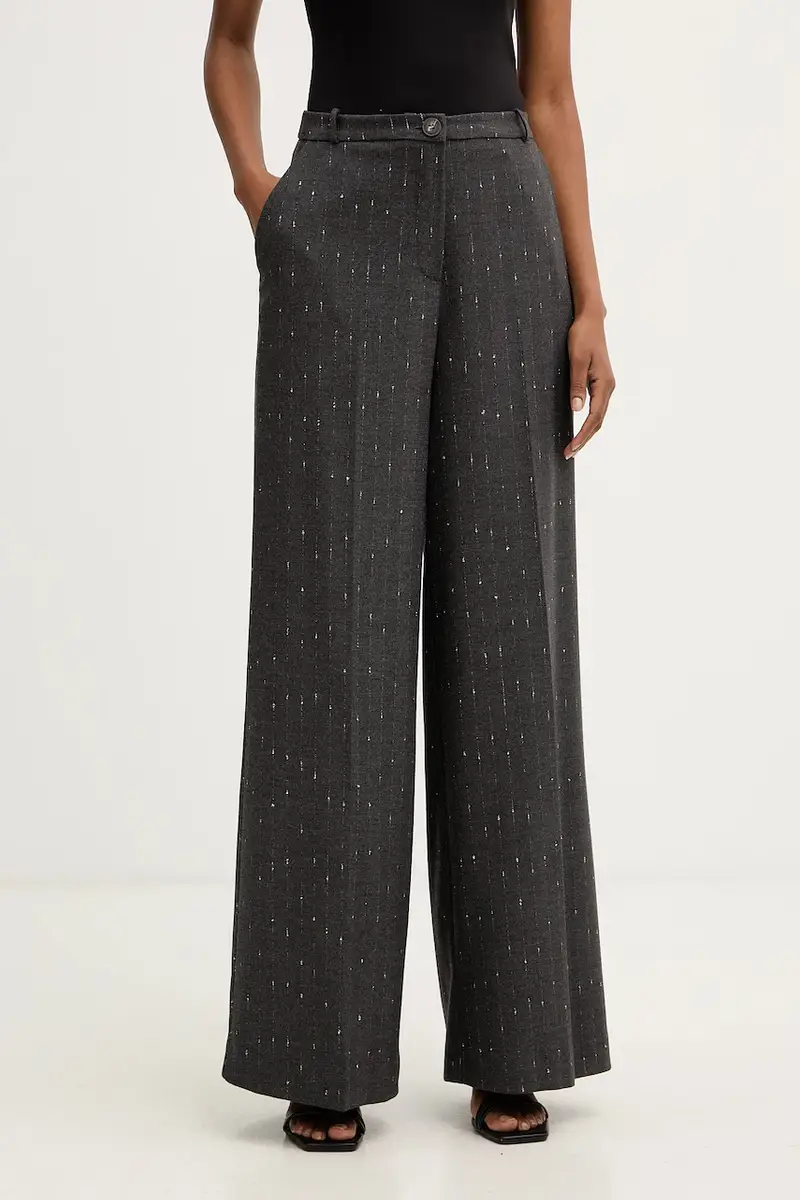 Haveone pantaloni donna colore grigio PGE-P065