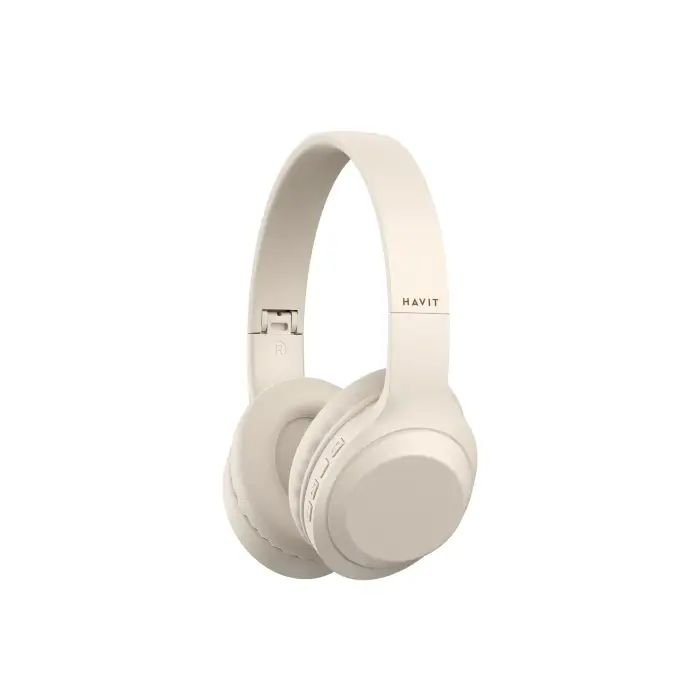 Havit Cuffie bluetooth con microfono Beige