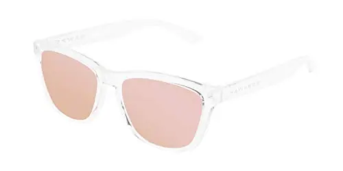 HAWKERS ONE, Occhiali da sole Unisex - Adulto, Trasparente · Oro Rosa