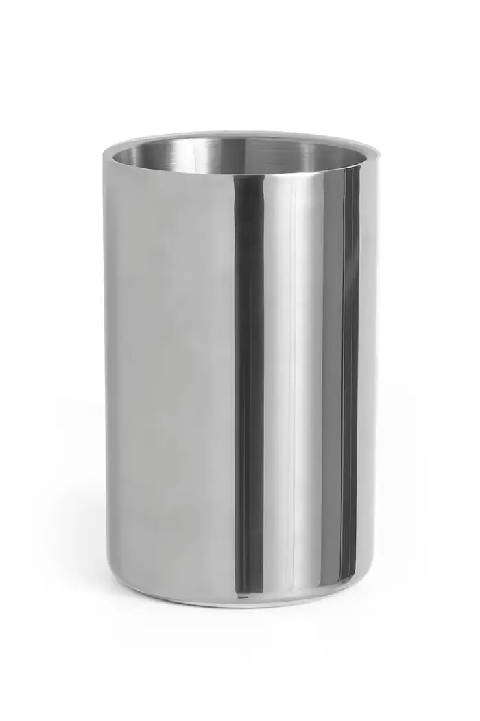Hay cooler per vino in acciaio inossidabile 20 x 12 cm Grigio