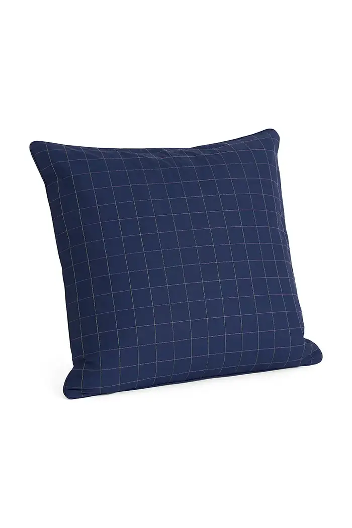 Hay cuscino decorativo in cotone 60 x 60 cm Blu navy