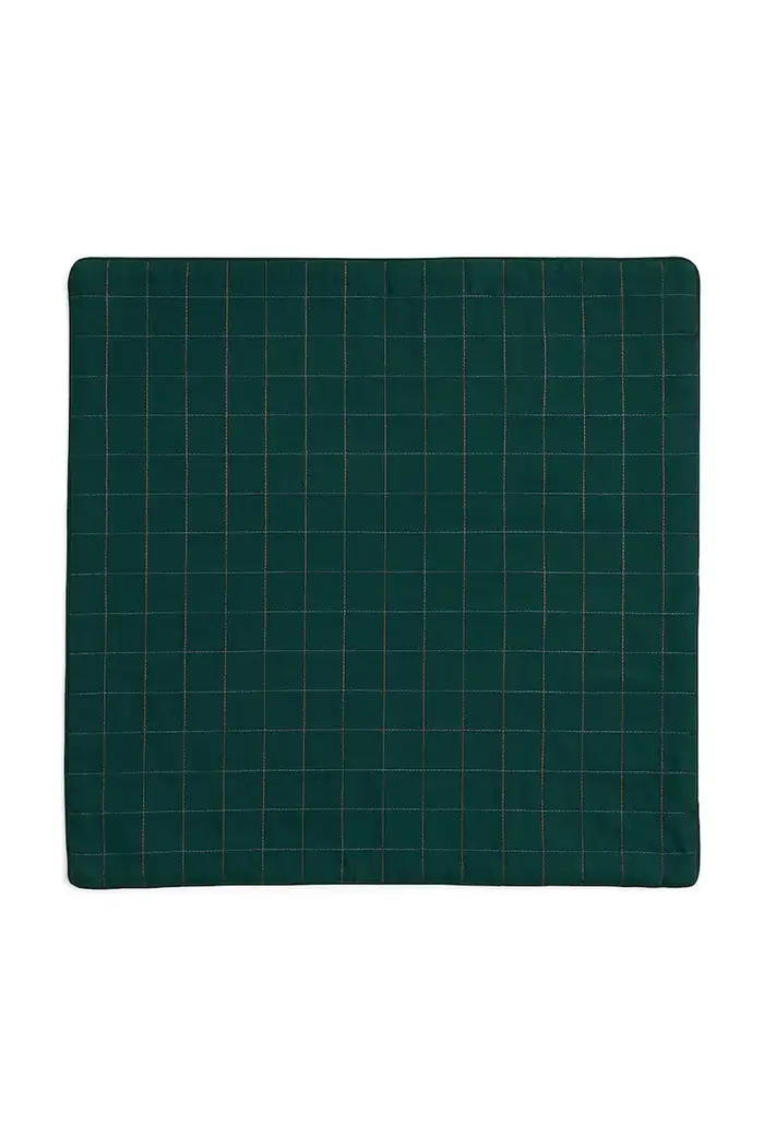 Hay fodera per cuscino decorativa con lino 60 x 60 cm Verde