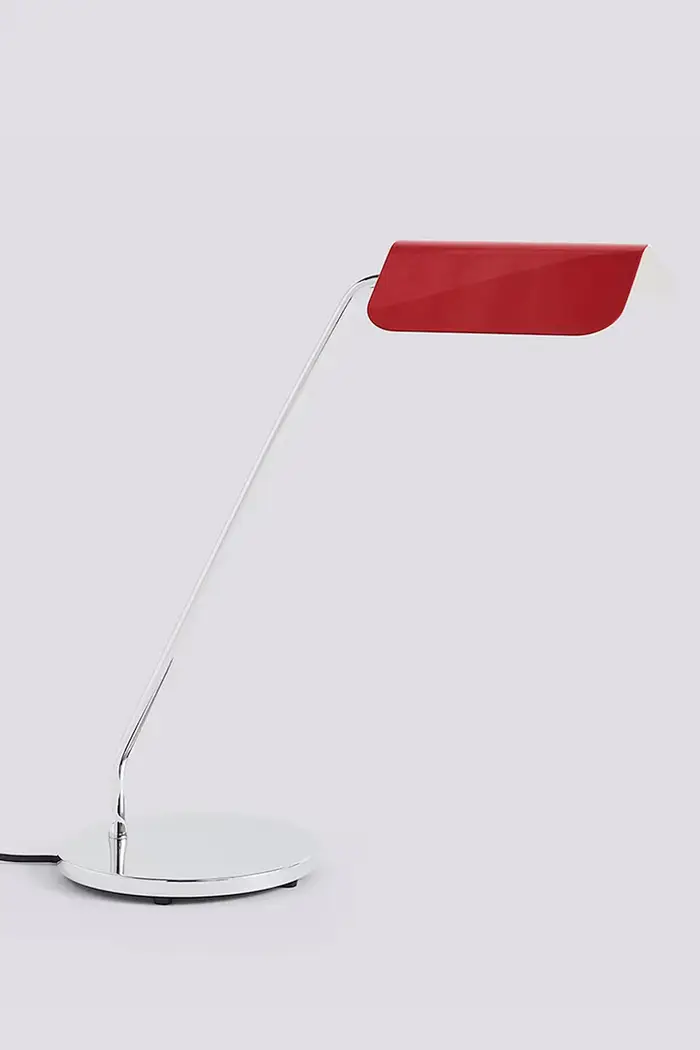 Hay lampada da tavola in acciaio 38 x 16 cm Rosso
