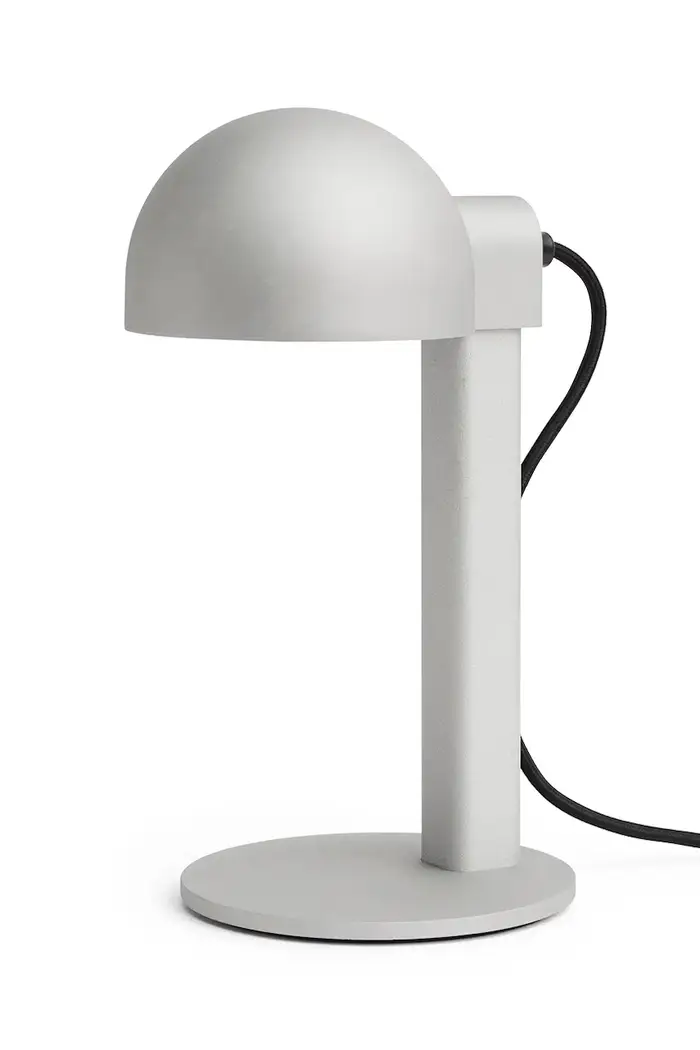 Hay lampada da tavola in alluminio 28 x 14 x 17 cm Grigio