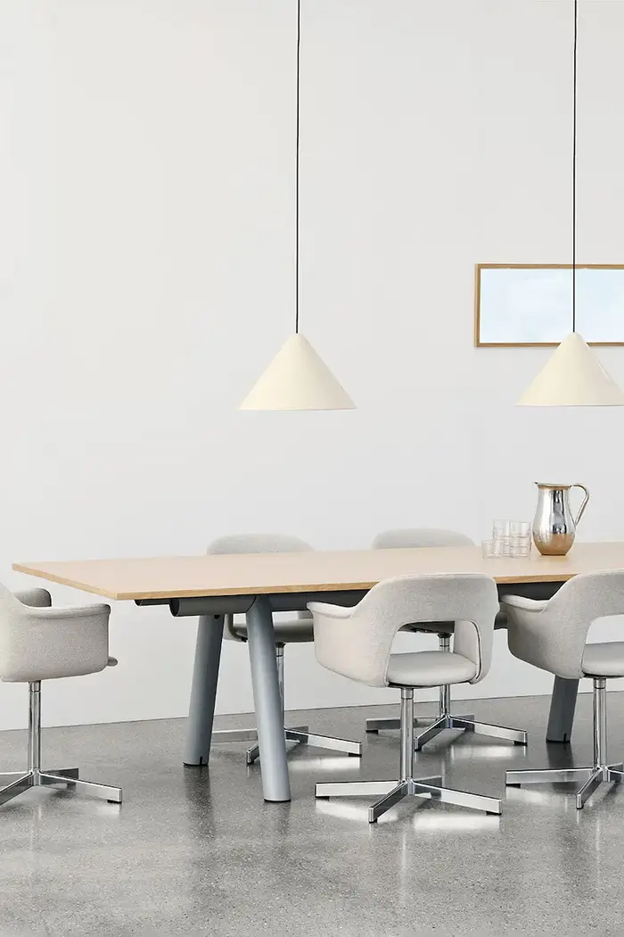 Hay lampada sospesa in alluminio 16 x 26 cm Beige