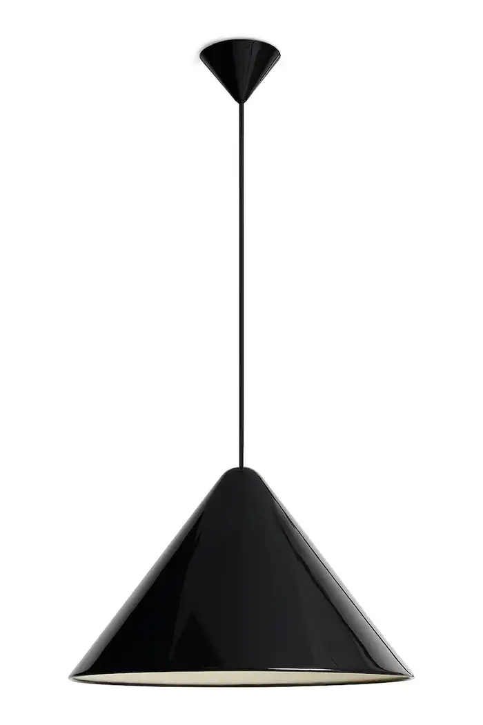 Hay lampada sospesa in metallo 16 x 43 x 43 cm Nero