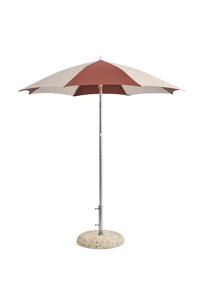 Hay ombrello da giardino in materiale tessile 170 x 200 x 200 cm Granata