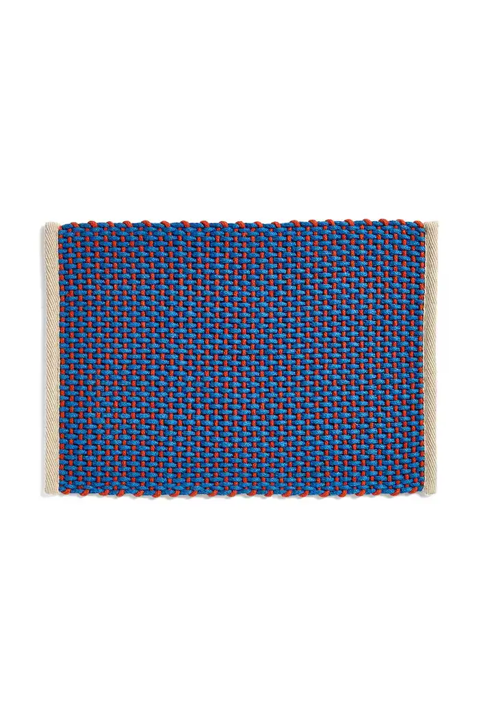 Hay zerbino Door Mat 70 x 50 cm Blu navy
