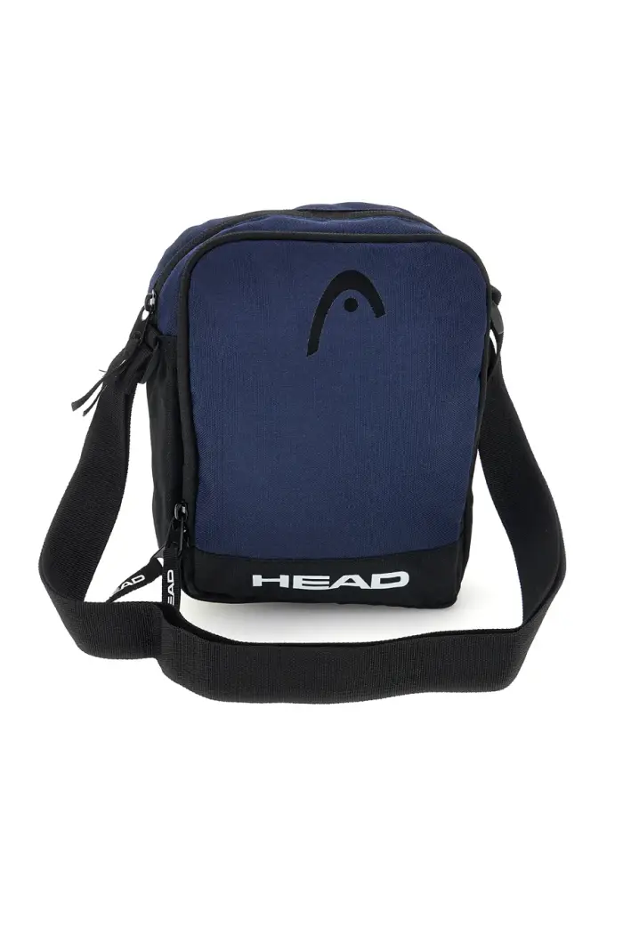 Borsello navy con zip Head HRP010-810 [NAVY]