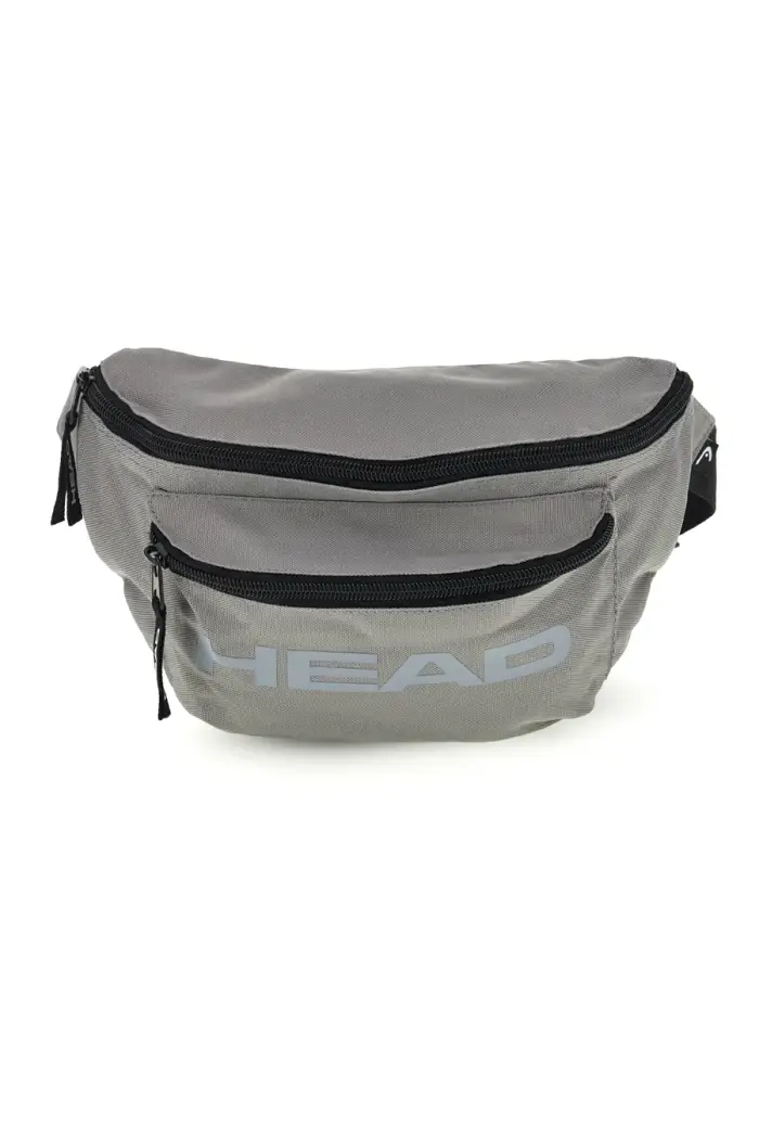 Marsupio grigio con zip Head HWB005-911 [GRIGIO]
