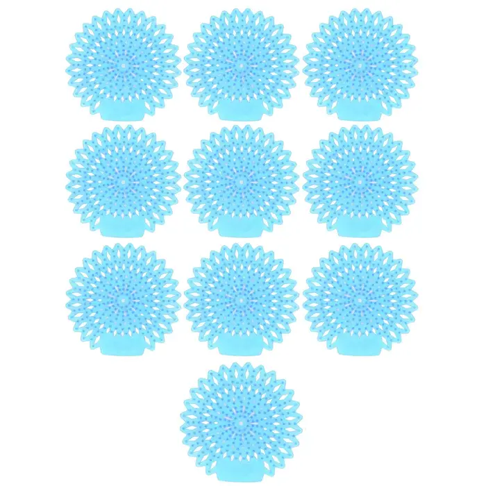 10 Pezzi Schermi per Orinatoio Deodorante Antischizzo Lunga Durata Rimozione Odori Tappetino per Orinatoio per WC