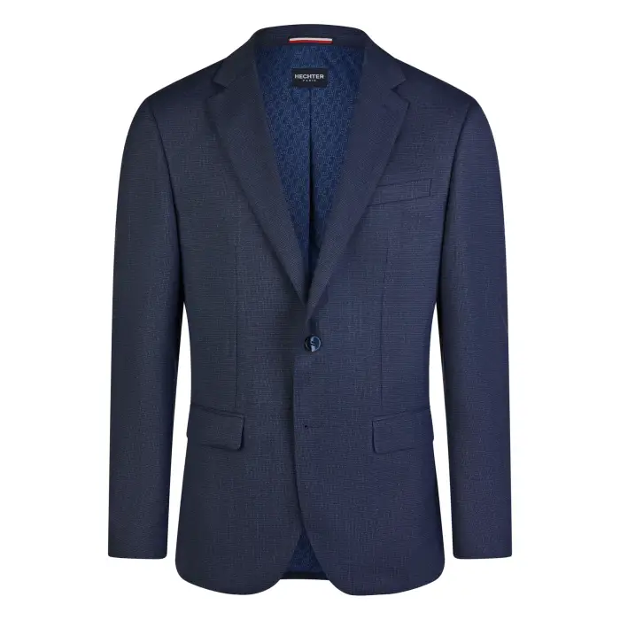 Hechter Giacca in misto lana vergine Modern Fit Bleu