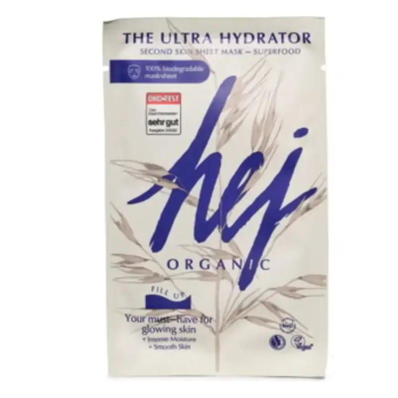 Hej organic Maschera in tessuto seconda pelle Ultra Hydrator