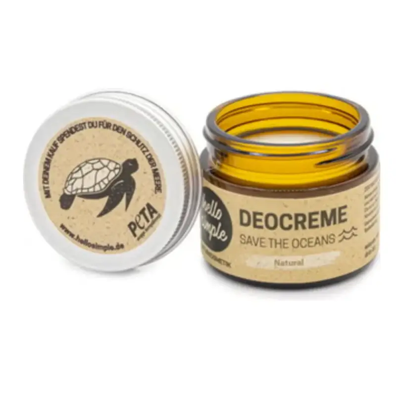 Hello simple "Save the Oceans" Crema Deodorante Neutrale 50 g