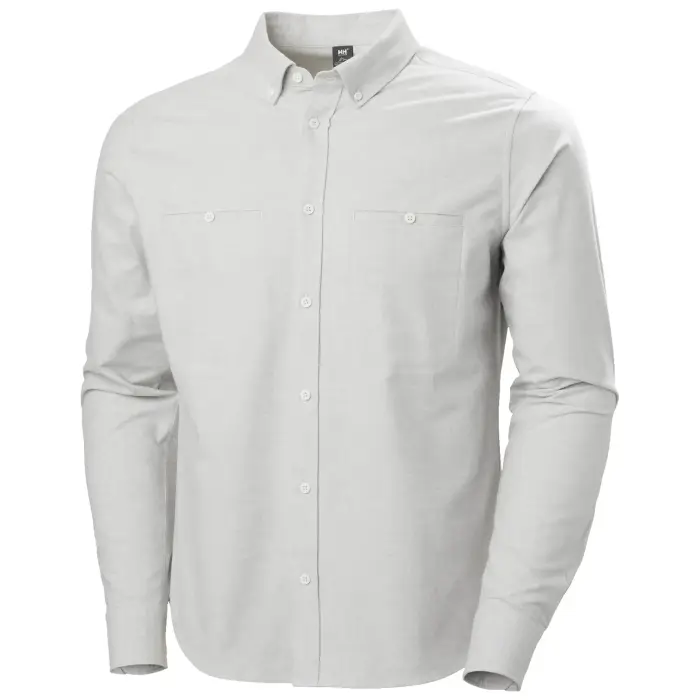 Helly Hansen Camicia di cotone organic flannel Gris