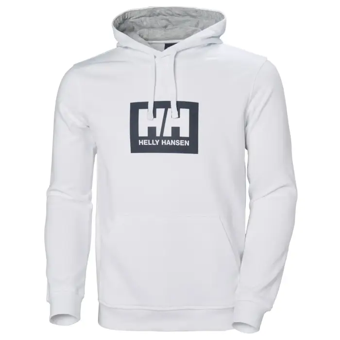 Helly Hansen Felpa con cappuccio Box Blanc